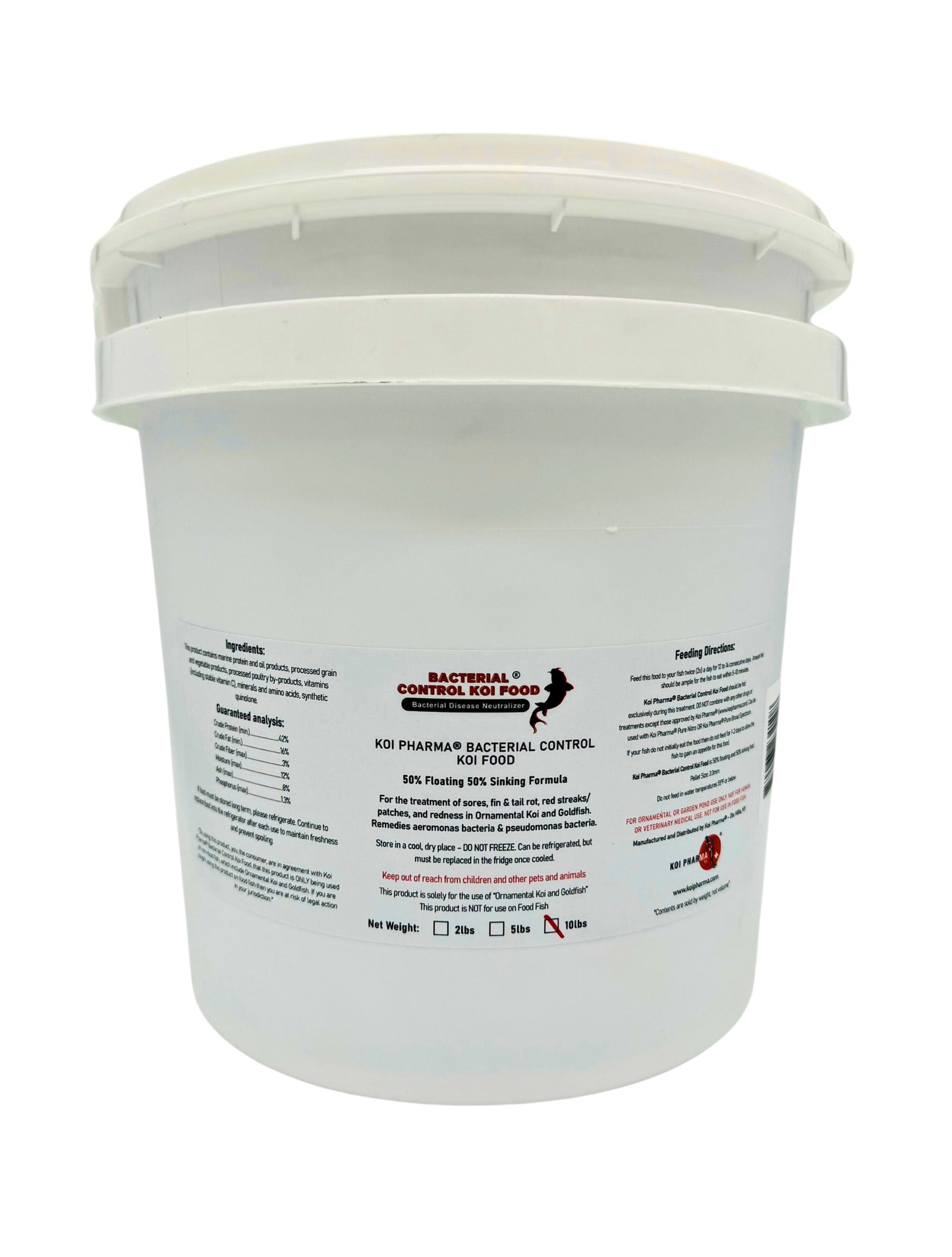 Koi Pharma Bacterial Control Koi Food