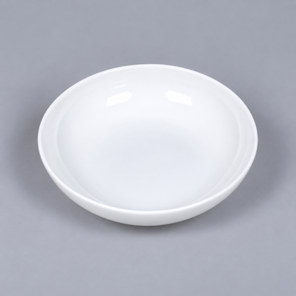 Moire Blanc Coupe Bowl 4"