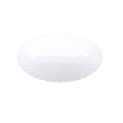 Moire Blanc Frill Oval Bowl 9" - image 2