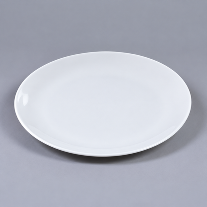 Moire Blanc Plate 8.5"