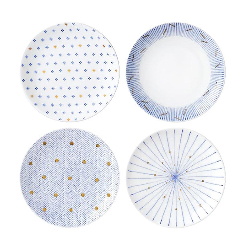 Moire 5" Plate Gift Box - 4 Piece Set - image 2