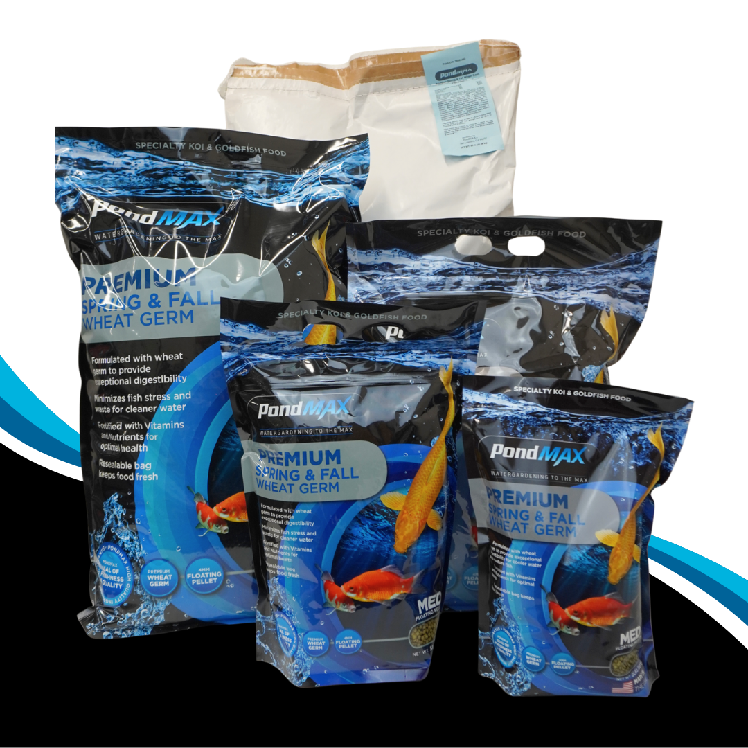 PondMax Premium Spring & Fall Wheat Germ Fish Food