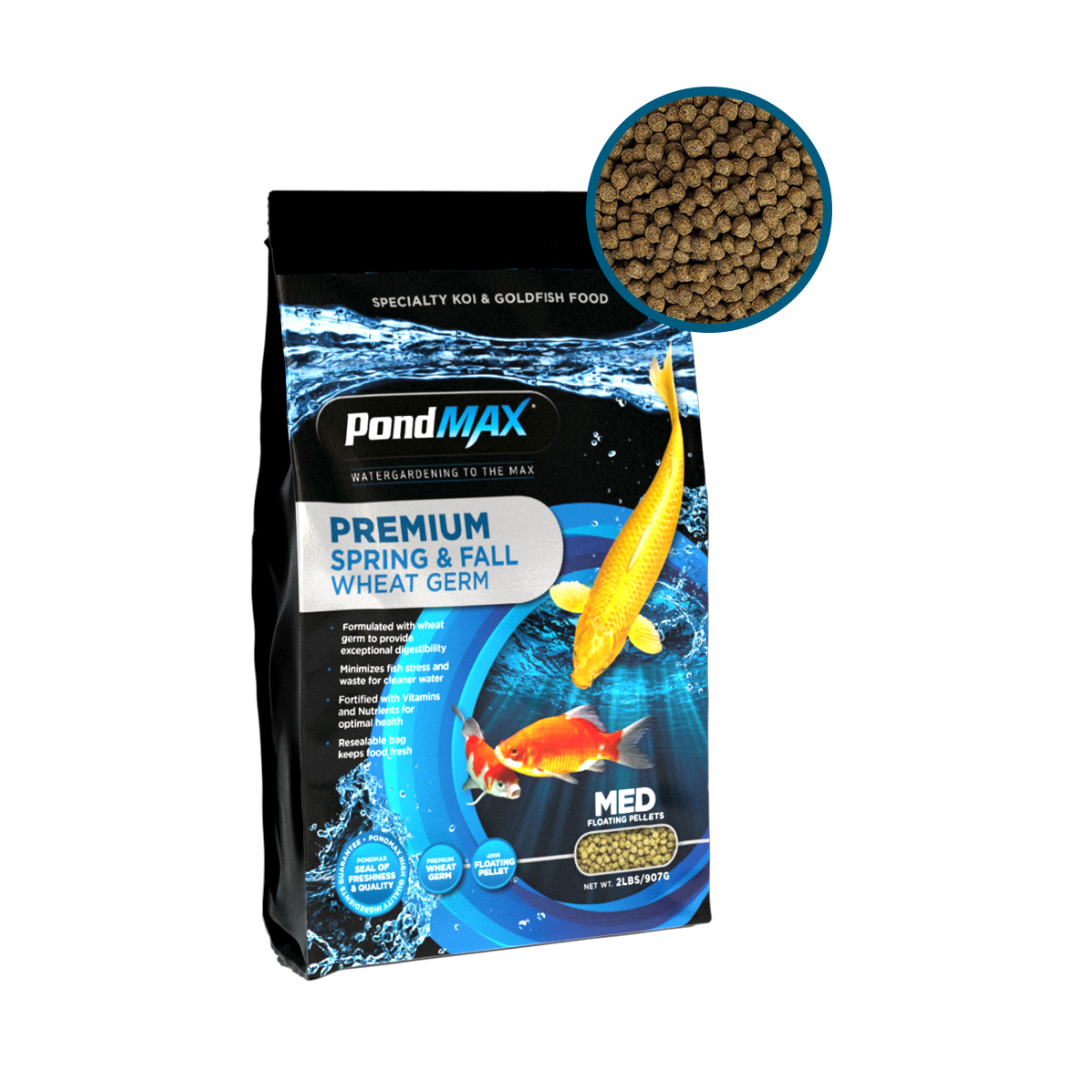PondMax Premium Spring & Fall Wheat Germ Fish Food