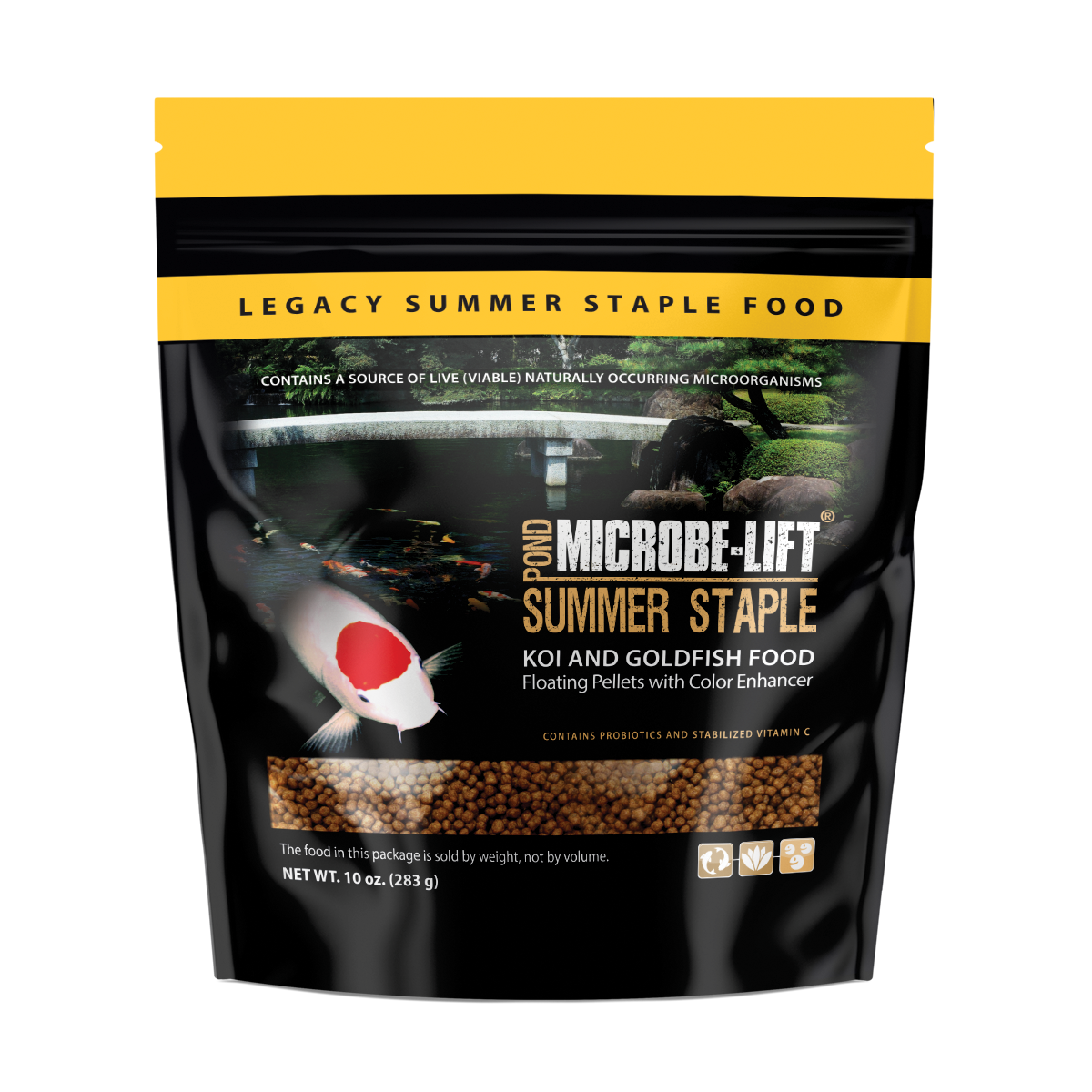 Microbe-Lift Summer Staple Koi Food - Floating