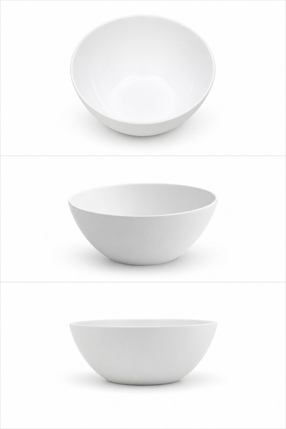 Moire Blanc Soup Bowl
