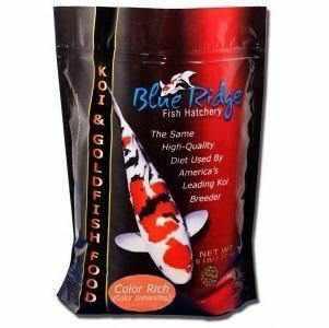 Blue Ridge Color Rich Formula Koi & Goldfish Food