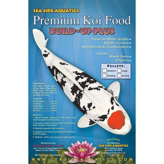 Sea Side Aquatics Champion Koi Food - Build Up Plus