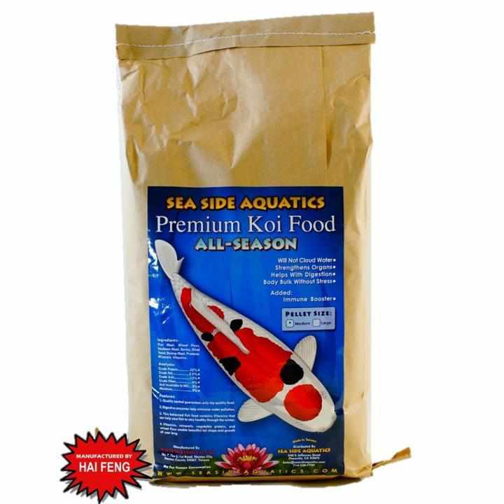 Sea Side Aquatics Premium Koi Food - All Season